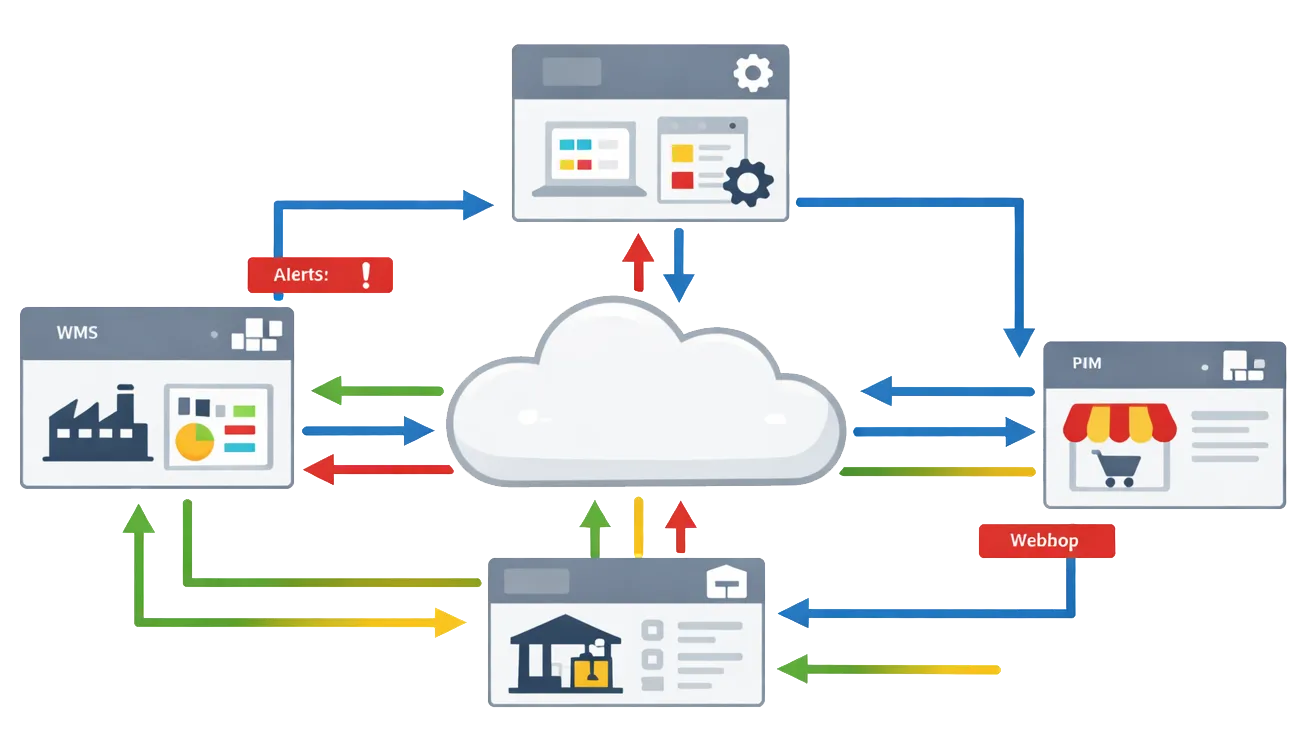 Koppelingen die blijven draaien